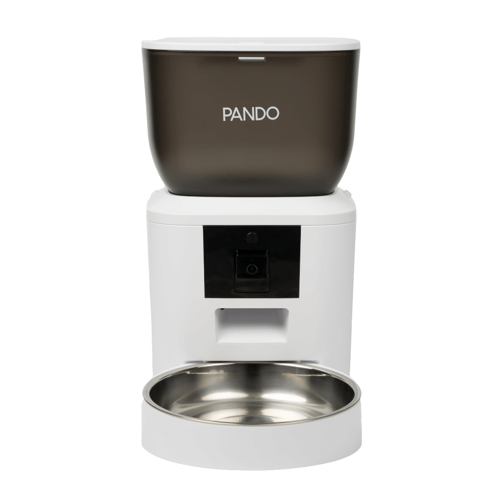 เครื่องให้อาหารอัตโนมัติ PANDO ขนาด 4 ลิตร (พร้อมกล้องวิดีโอ)